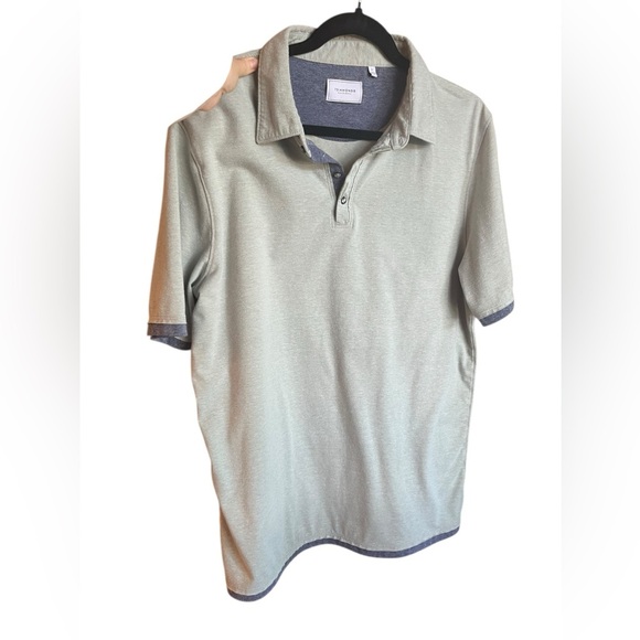 7 Diamonds Men's Green Polo Shirt Size Large - Picture 8 of 10